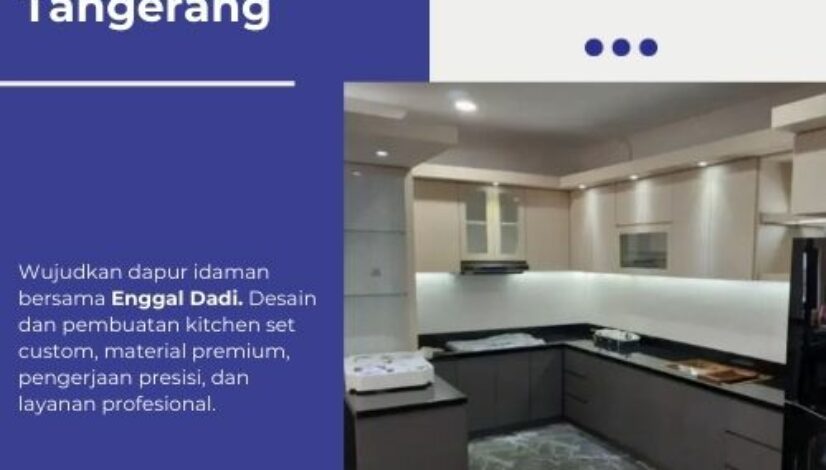 Kabinet Dapur Anti Rayap Custom Tangerang