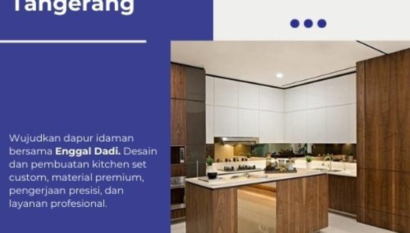 Kitchen Set Aluminium Minimalis Tangerang