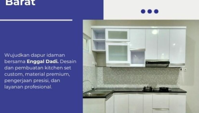 Kitchen Set Anti Rayap Custom Jakarta Barat